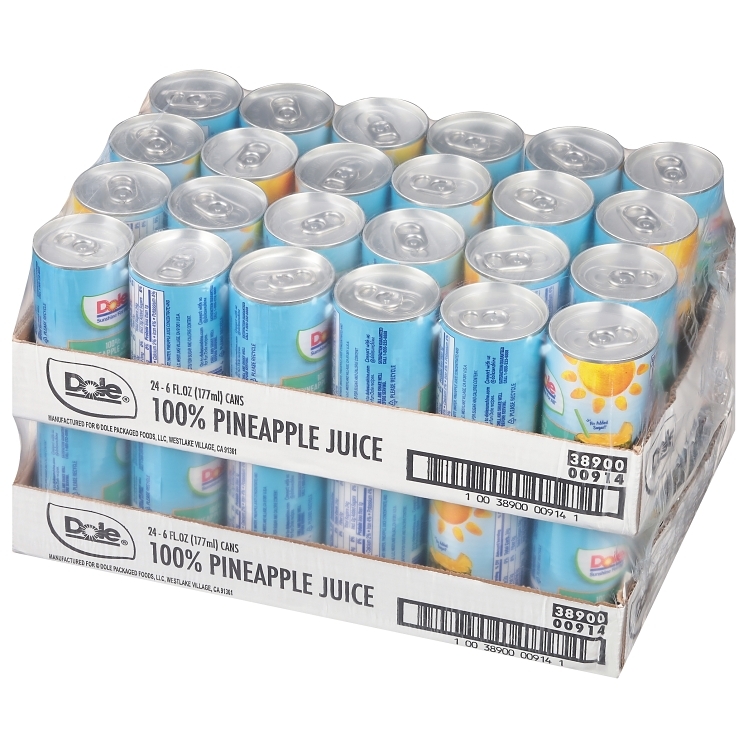 DOLE PACKAGED PINEAPPLE JUICE