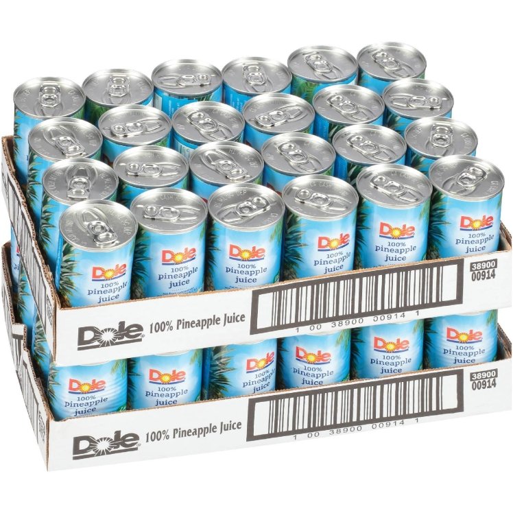 DOLE PACKAGED PINEAPPLE JUICE