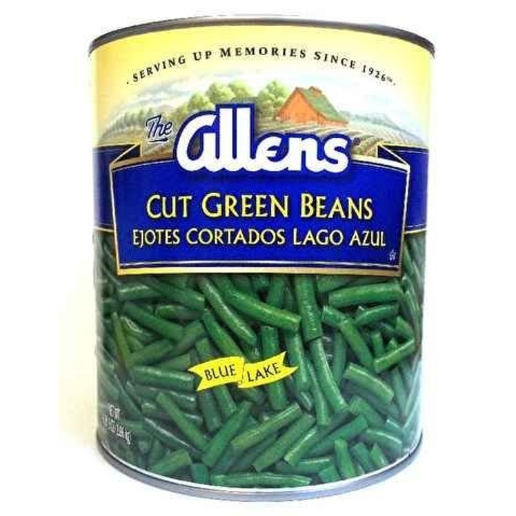 ALLENS BEAN, GREEN BLUE LAKE CUT 4 SIEVE