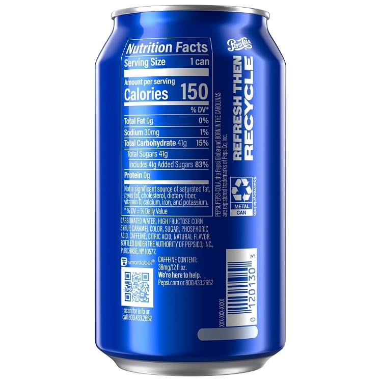 PEPSI 24 COUNT CANS