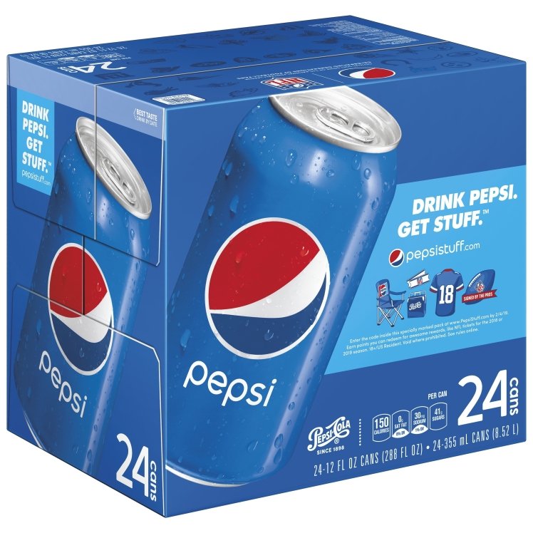 PEPSI 24 COUNT CANS