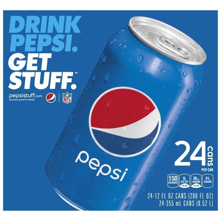 PEPSI 24 COUNT CANS
