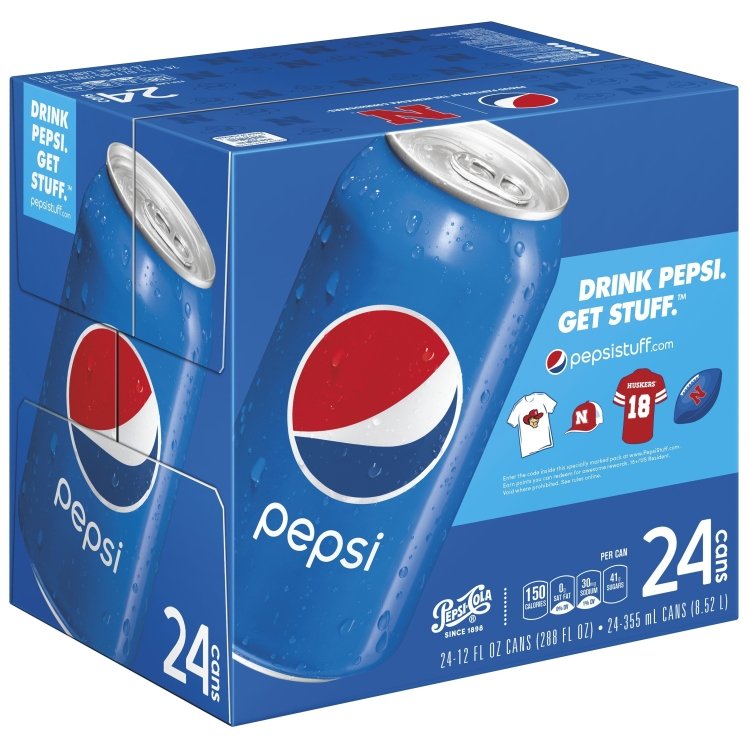 PEPSI 24 COUNT CANS