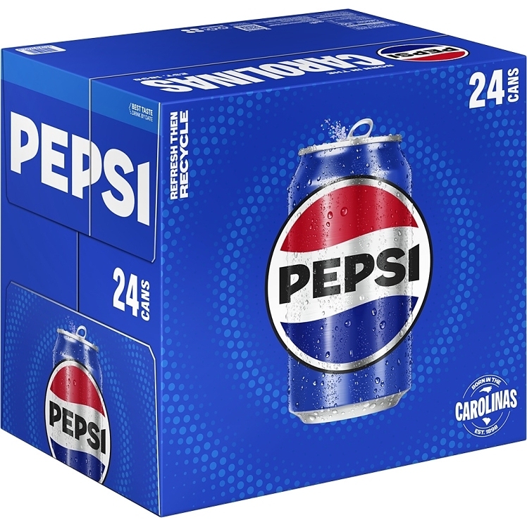 PEPSI 24 COUNT CANS