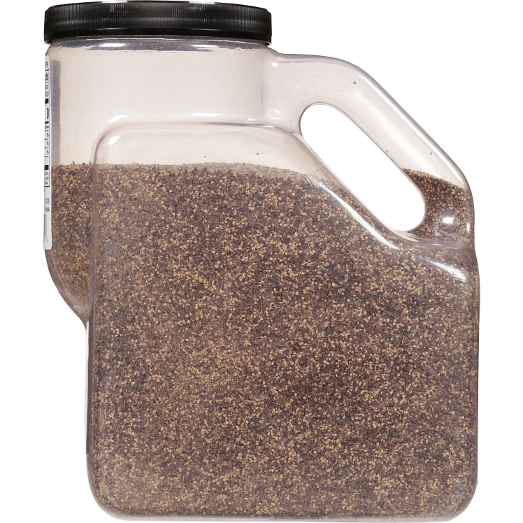 MONARCH GROUND BLACK PEPPER PLASTIC SHAKER RESTAURANT