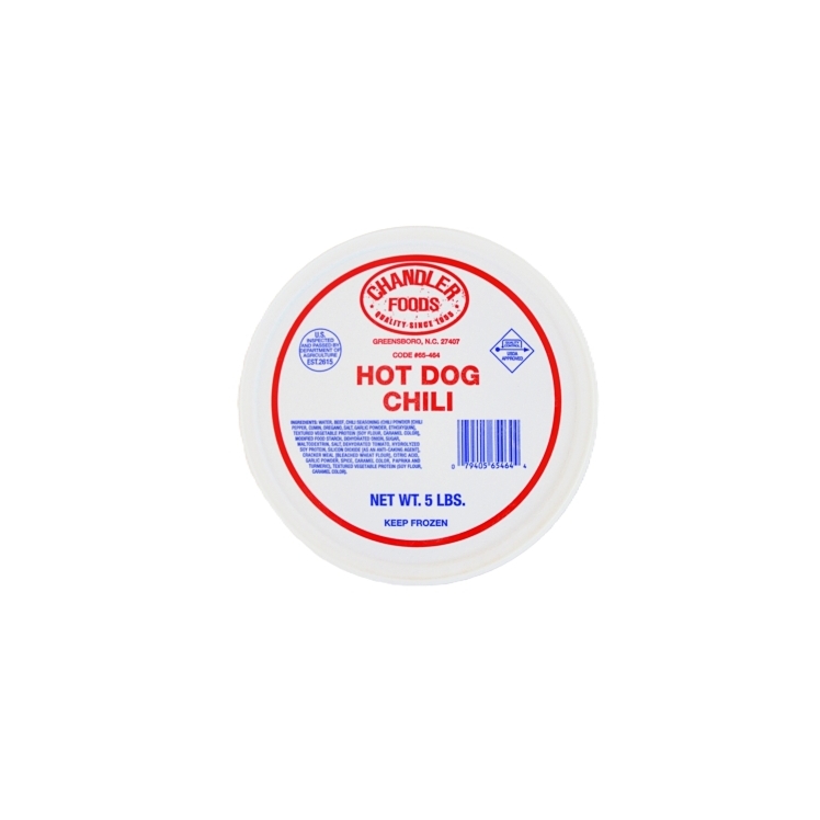 CHANDLER FOODS HOT DOG CHILI SAUCE NO BEAN