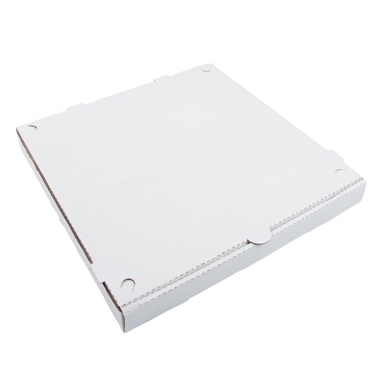 MONOGRAM 16 B-FLUTE WHITE/KRAFT 1.75 HEIGHT CORRATED PAPER BOARD PIZZA BOX