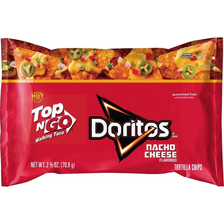 DORITOS YELLOW CORN NACHO TORTILLA CHIPS