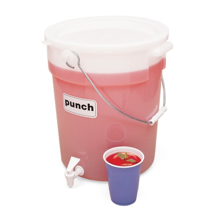 CAMBRO BEVERAGE PAIL 6 GALLON