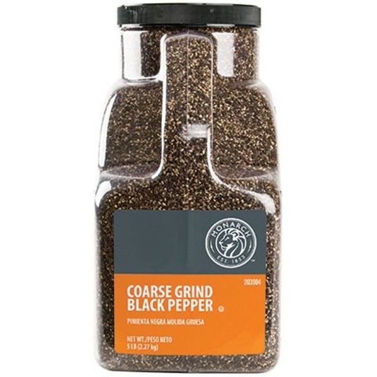MONARCH COARSE GROUND BLACK PEPPER JUG