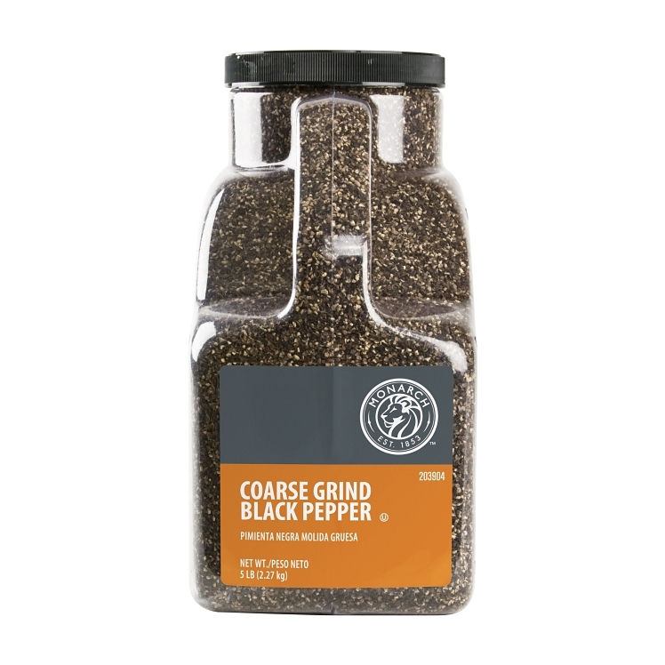 MONARCH COARSE GROUND BLACK PEPPER JUG