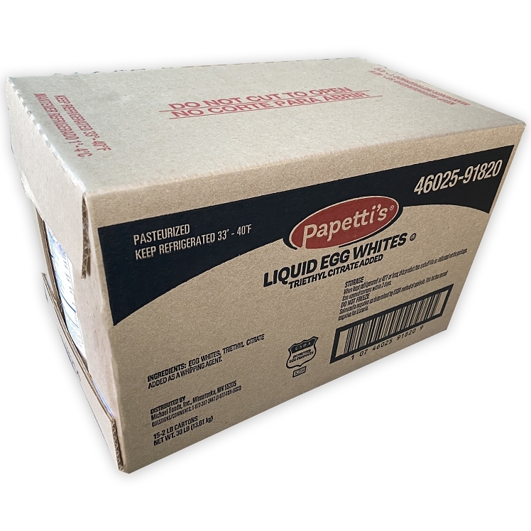 PAPETTIS LIQUID EGG WHITE CARTON