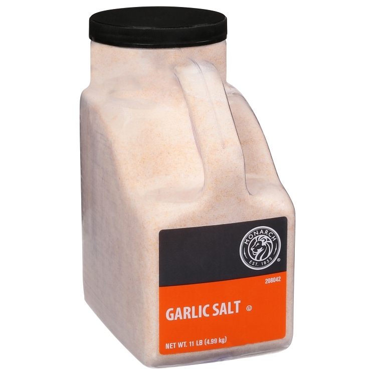 MONARCH GARLIC SALT JUG