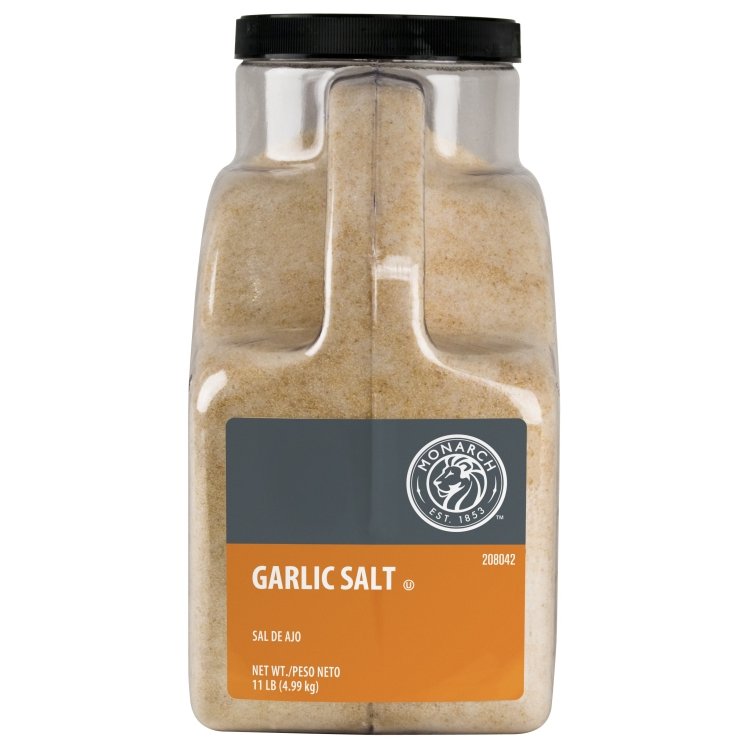 MONARCH GARLIC SALT JUG