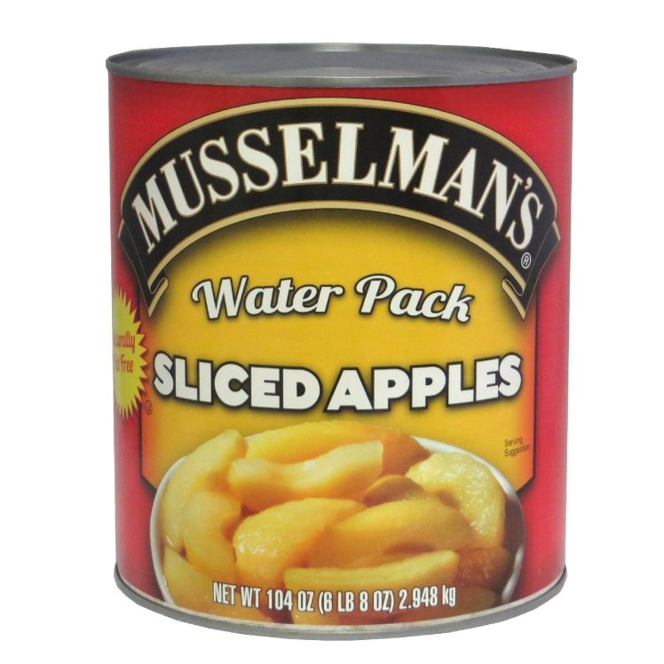 MUSSELMAN'S SLICED APPLES IN WATER