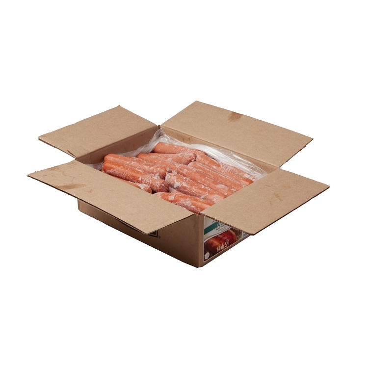 CLOVERDALE BEEF HOT DOGS 6 INCH FRANKS 5/1