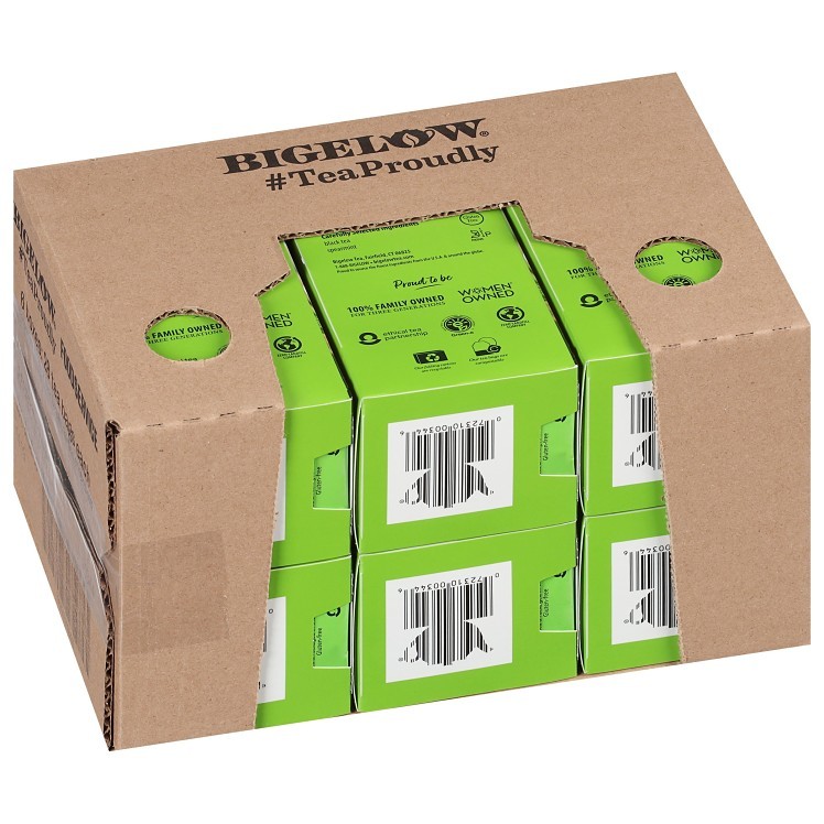 BIGELOW HERBAL TEA BAGS PLANTATION MINT