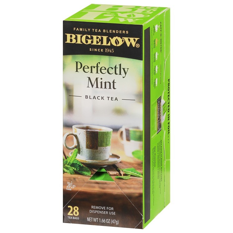 BIGELOW HERBAL TEA BAGS PLANTATION MINT
