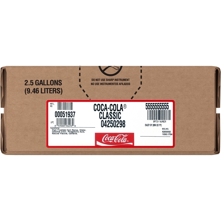 COCA-COLA CLASSIC FOUNTAIN SYRUP