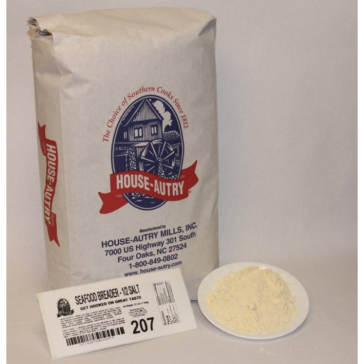 HOUSE-AUTRY MILLS LOW SODIUM SEAFOOD BATTER MIX BAG