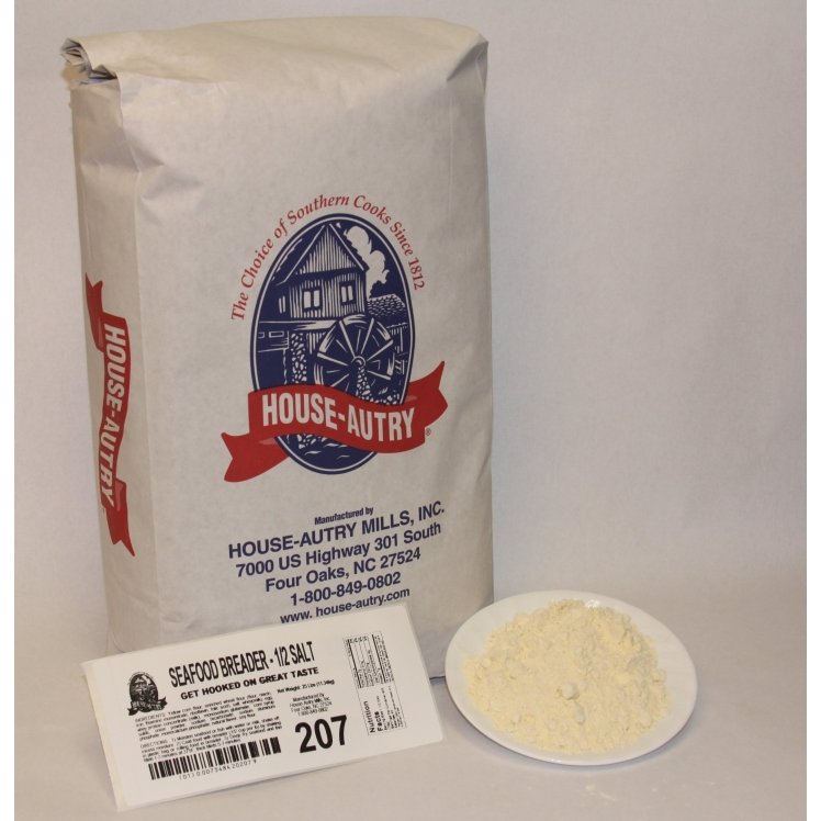 HOUSE-AUTRY MILLS LOW SODIUM SEAFOOD BATTER MIX BAG