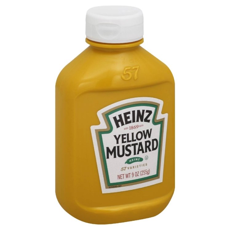 HEINZ SQUEEZE MUSTARD