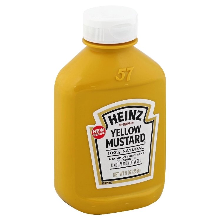 HEINZ SQUEEZE MUSTARD