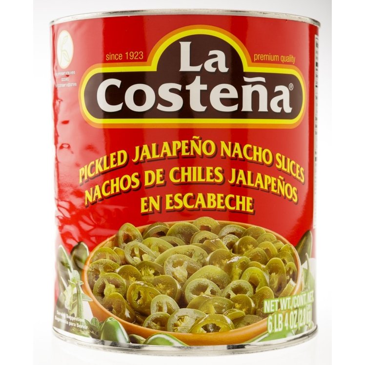 LA COSTENA PEPPER, JALAPENO SLICED NACHO HOT IMPORTED