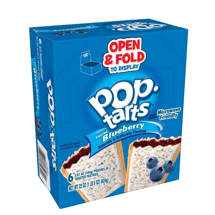 PASTRY, POP TART BLBRY FRTD SS