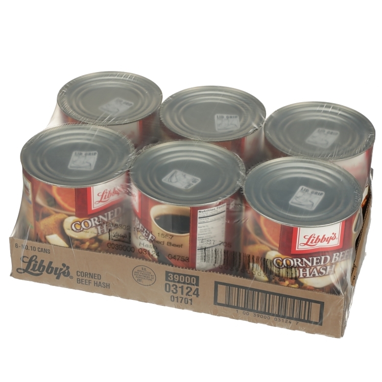 LIBBY'S MEAT & ENTREES HASH, CORNED BEEF CAN SHELF