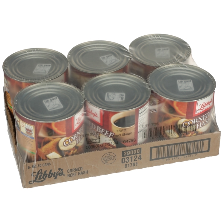LIBBY'S MEAT & ENTREES HASH, CORNED BEEF CAN SHELF