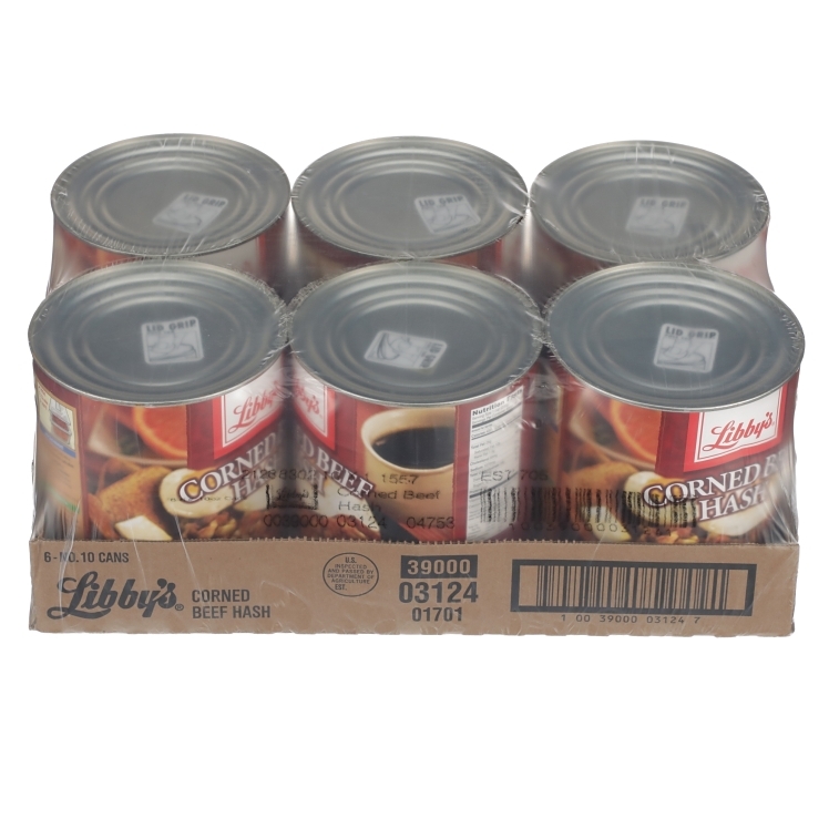 LIBBY'S MEAT & ENTREES HASH, CORNED BEEF CAN SHELF