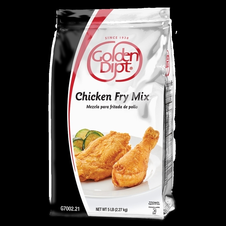 GOLDEN DIPT BREADER CHICKEN SEASONED BAG
