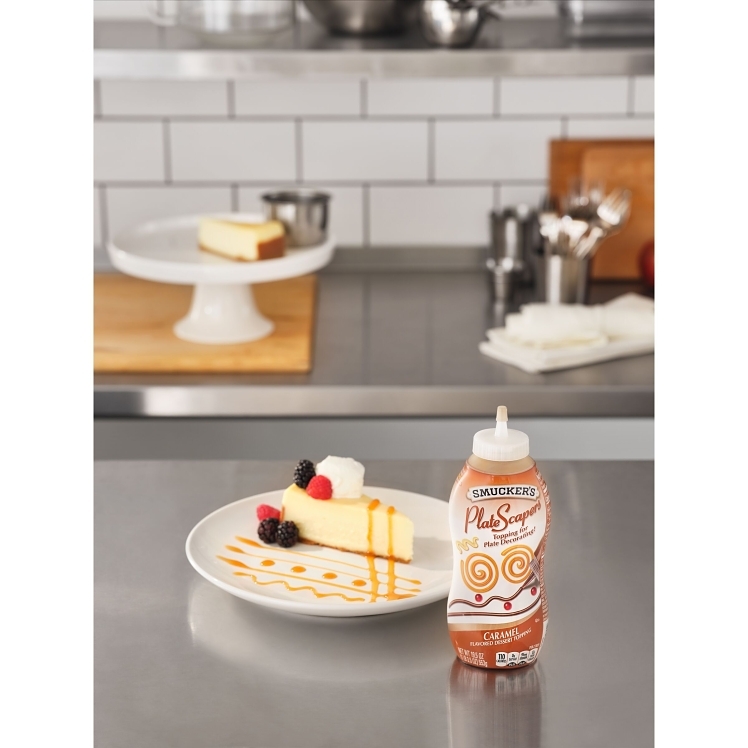 PLATESCAPERS LIQUID SQUEEZE BOTTLE CARAMEL SAUCE TOPPING