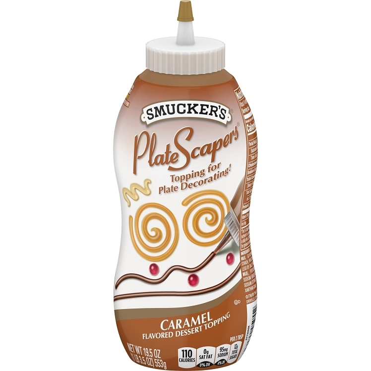 PLATESCAPERS LIQUID SQUEEZE BOTTLE CARAMEL SAUCE TOPPING