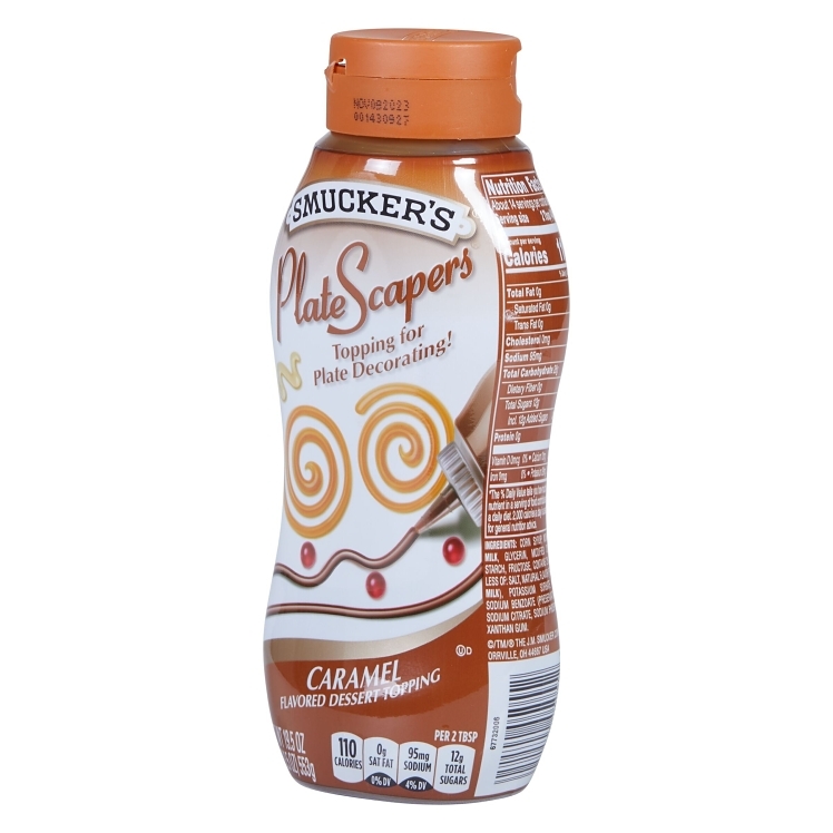 PLATESCAPERS LIQUID SQUEEZE BOTTLE CARAMEL SAUCE TOPPING