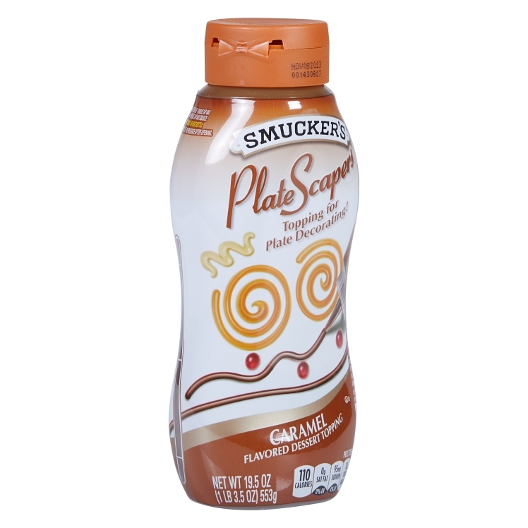 PLATESCAPERS LIQUID SQUEEZE BOTTLE CARAMEL SAUCE TOPPING