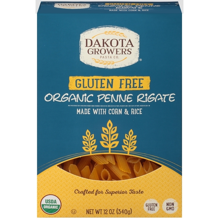 DAKOTA GROWERS PENNE RIGATE GLUTEN-FREE ORGANIC