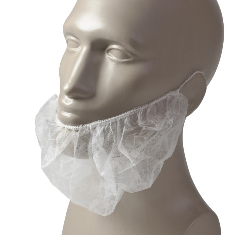 ROYAL PAPER BEARD COVER WHITE POLYPROPYLENE