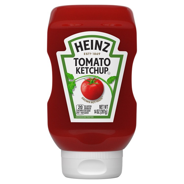 HEINZ KETCHUP SQUEEZE 14 OZ