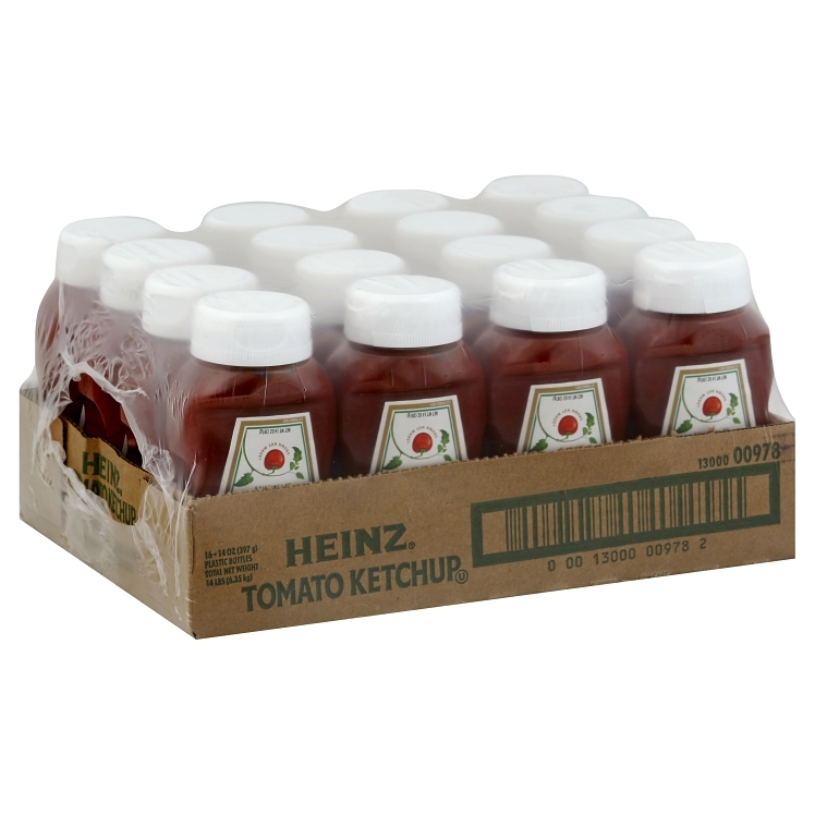 HEINZ KETCHUP SQUEEZE 14 OZ