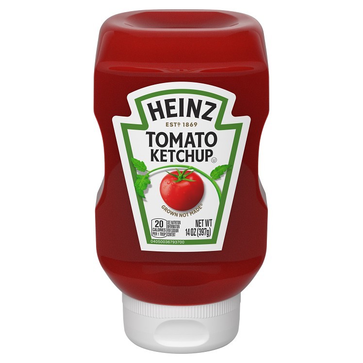 HEINZ KETCHUP SQUEEZE 14 OZ