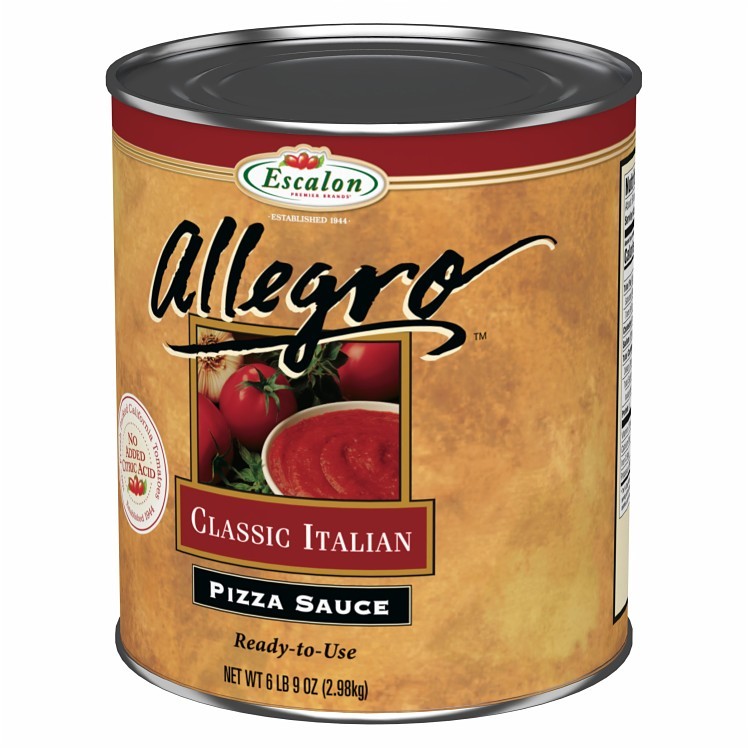 ESCALON SAUCE, PIZZA TOMATO ITALIAN CAN SHELF STABLE CLASSIC