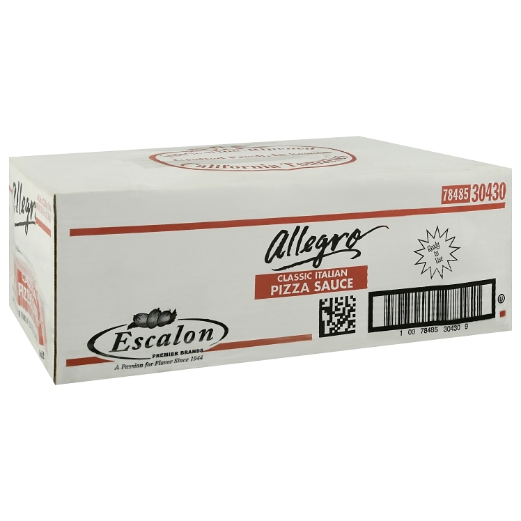 ESCALON SAUCE, PIZZA TOMATO ITALIAN CAN SHELF STABLE CLASSIC