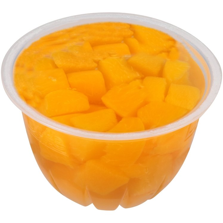 DOLE PACKAGED PEACH, DICED IN JUICE SINGLE SERVE PLASTIC CUP