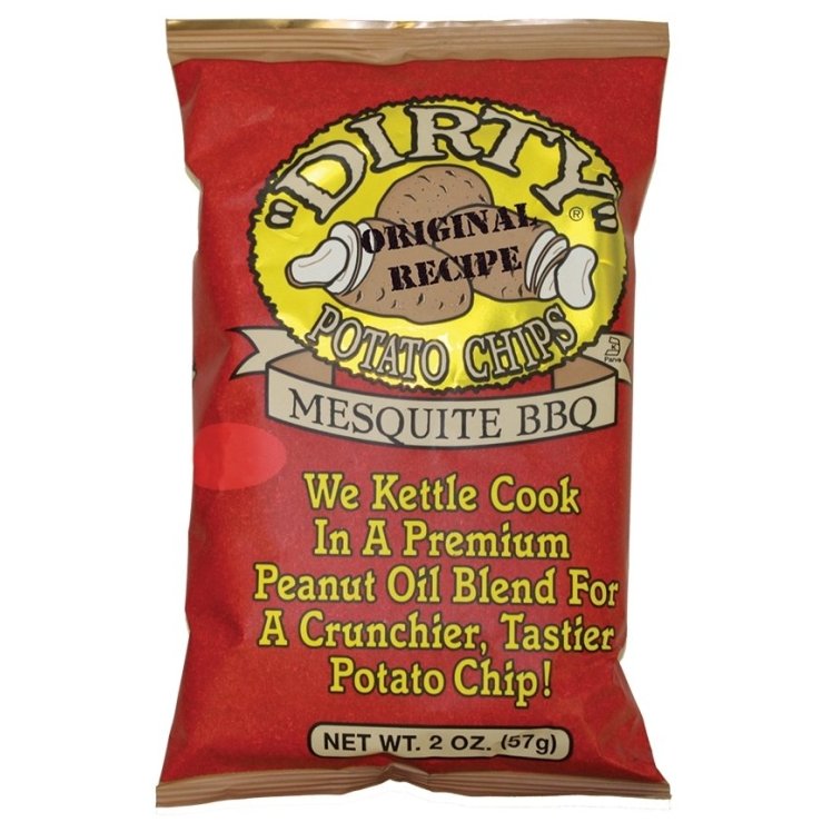 DIRTY'S POTATO BBQ MESQUITE CHIPS