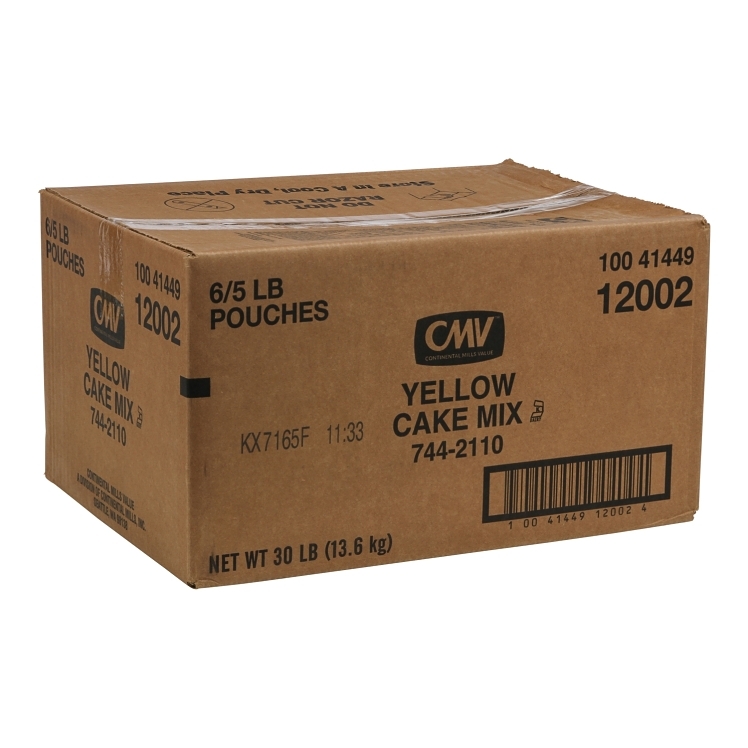 CONTINENTAL MILLS ADD WATER YELLOW CAKE MIX