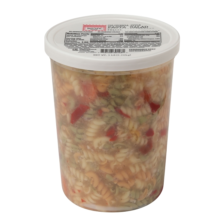 MOLLY'S KITCHEN CALIFORNIA STYLE TRI COLOR ROTINI PASTA SALAD