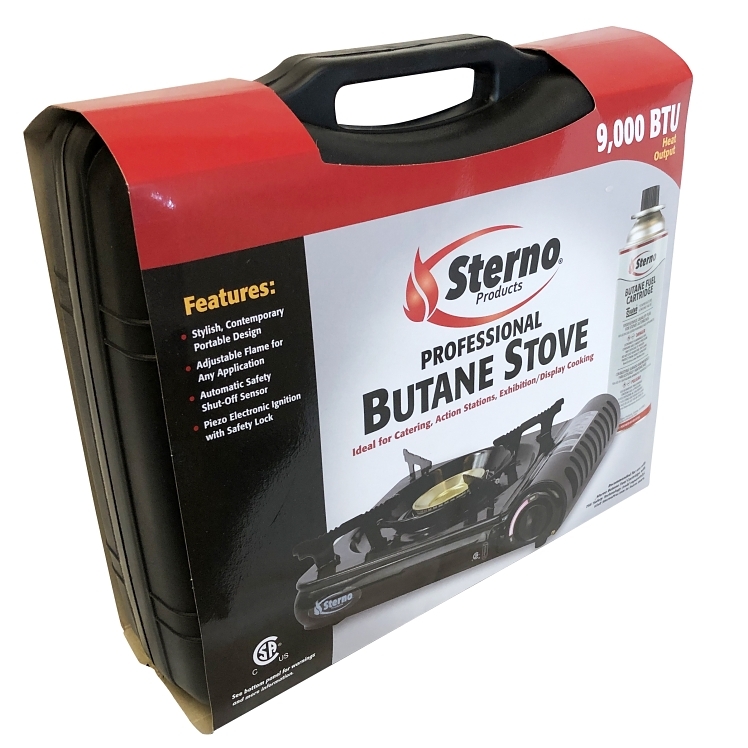 STERNO 9K BTU BUTANE STOVE
