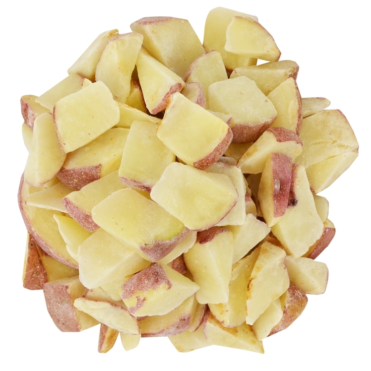 LAMB WESTON POTATO RED DICED 1 INCH SEASONED SKIN ON